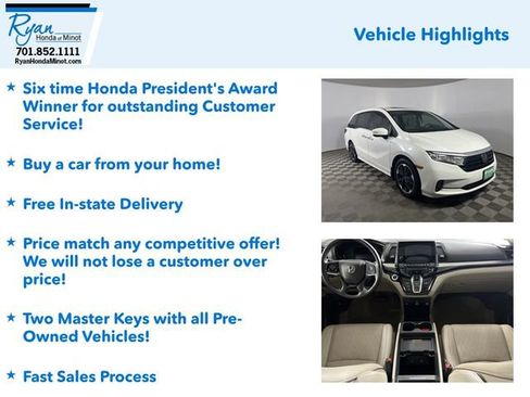 Used 2022 Honda Odyssey Elite image 4