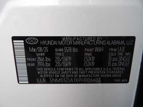 Certified 2023 Hyundai Santa Fe Limited AWD/4WD image 35