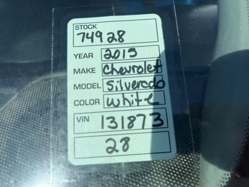 Used 2015 Chevrolet Silverado 2500 W/T AWD/4WD image 37
