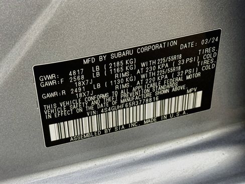 Used 2024 Subaru Crosstrek 2.5i Sport AWD/4WD image 25