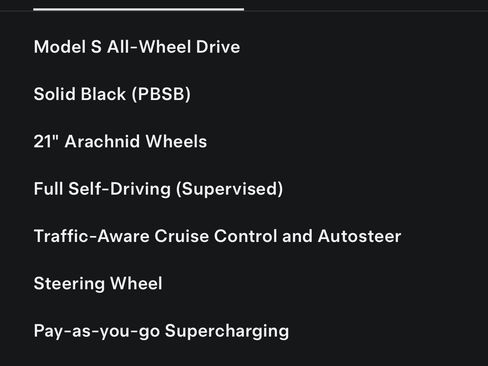 Used 2024 Tesla Model S AWD/4WD image 5