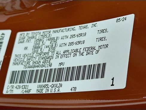 Used 2024 Toyota Sequoia TRD Pro image 33