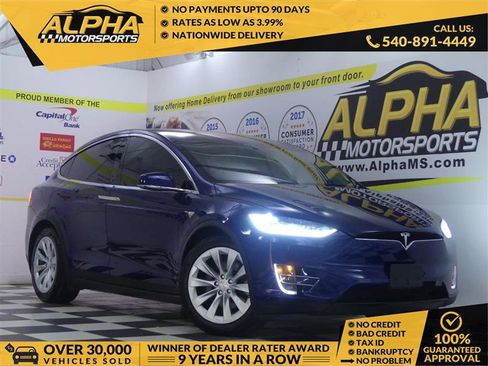Used 2018 Tesla Model X 100D AWD/4WD image 1