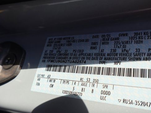 New 2026 Ford Escape Active w/ Tech Pack #1 image 40