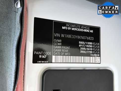 Used 2019 Mercedes-Benz Sprinter 3500 image 19