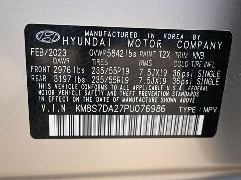 Used 2023 Hyundai Santa Fe Limited AWD/4WD image 43