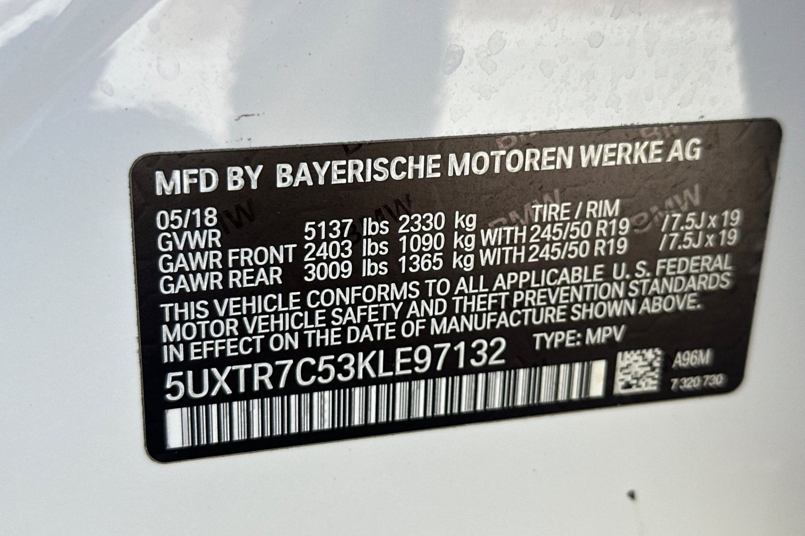 Used 2019 BMW X3 sDrive30i RWD image 39