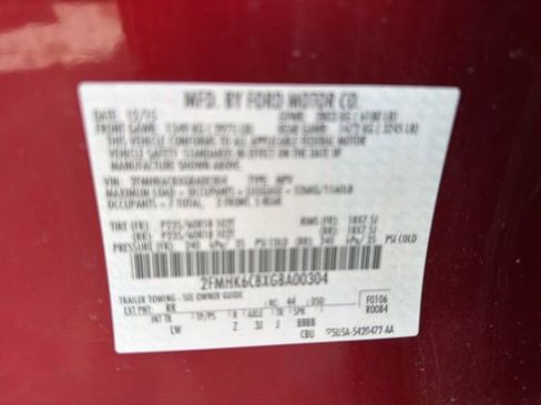 Used 2016 Ford Flex SEL w/ Equipment Group 202A AWD/4WD image 29