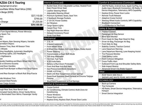 Used 2021 MAZDA CX-5 Touring FWD image 5