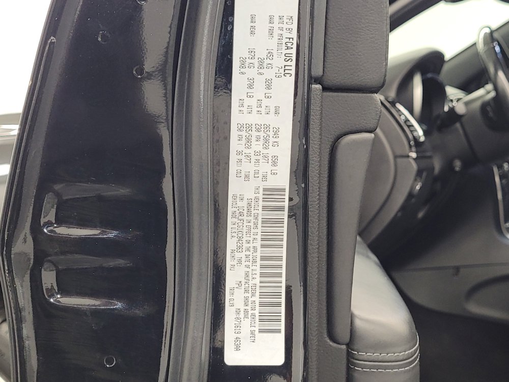 Used 2019 Jeep Grand Cherokee Overland AWD/4WD image 33