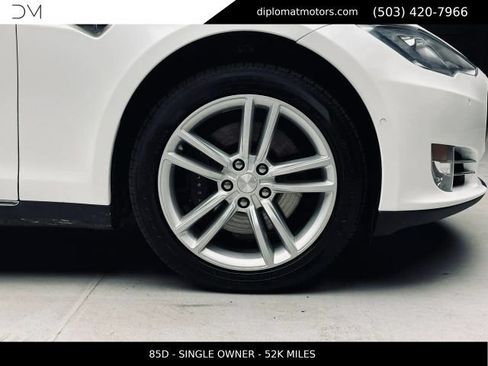 Used 2015 Tesla Model S 85D AWD/4WD image 40