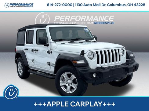 Used 2020 Jeep Wrangler Unlimited Sport S image 1