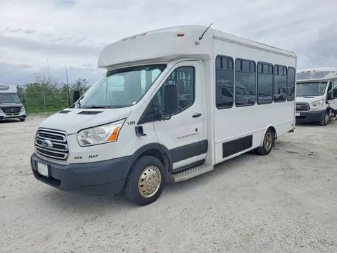Used 2019 Ford Transit 350 156 DRW w/ Shuttle Bus Prep Package RWD image 2