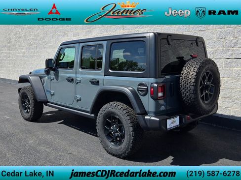 Used 2025 Jeep Wrangler Unlimited Sport S 4xe AWD/4WD image 3