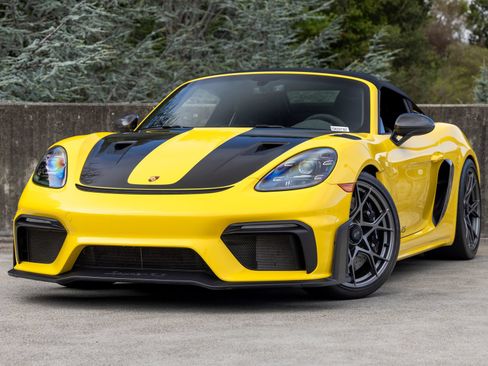 Certified 2025 Porsche 718 Boxster Spyder RS RWD image 1