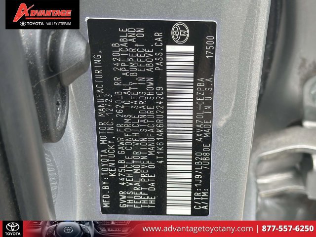 Used 2024 Toyota Camry XSE FWD image 39