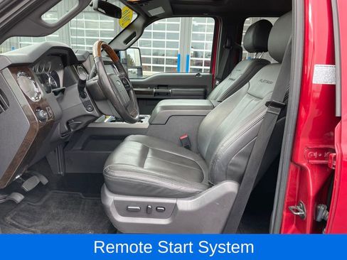 Used 2016 Ford F350 Platinum w/ Snow Plow Prep Package image 11