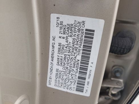 Used 2018 Honda Accord LX image 33