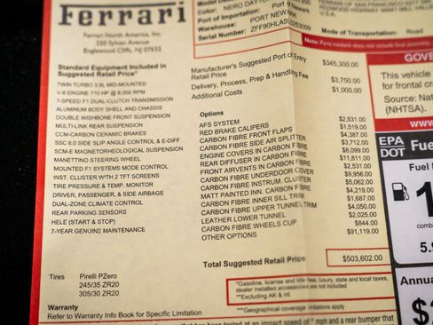 Used 2020 Ferrari 488 Pista Coupe image 39