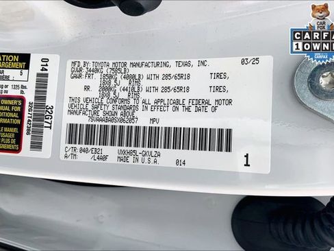 Used 2025 Toyota Sequoia TRD Pro w/ TRD Performance Package (TMS) image 33