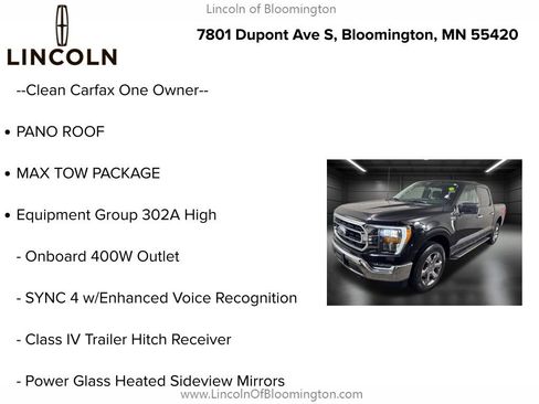 Used 2022 Ford F150 XLT w/ Equipment Group 302A High image 5