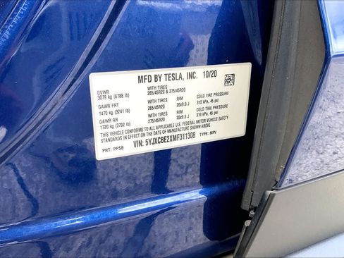Used 2021 Tesla Model X Long Range AWD/4WD image 20