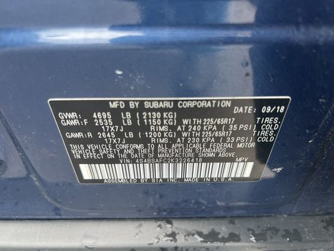 Used 2019 Subaru Outback 2.5i Premium AWD/4WD image 31