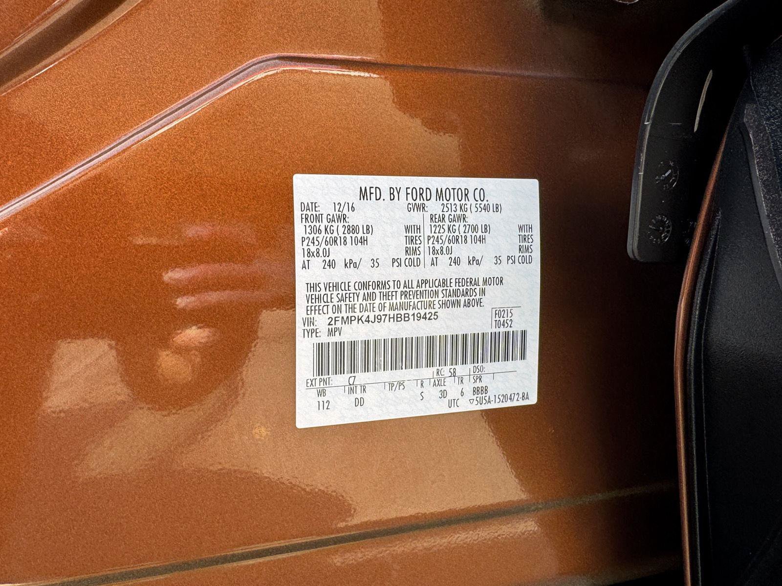 Used 2017 Ford Edge SEL AWD/4WD image 30