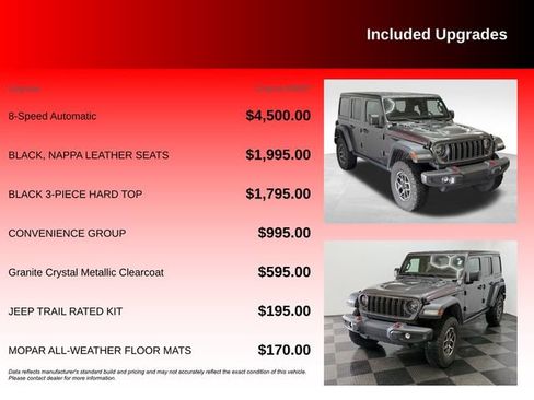Certified 2025 Jeep Wrangler Unlimited Rubicon w/ Convenience Group AWD/4WD image 6