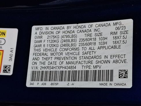 Certified 2023 Honda CR-V EX-L image 27