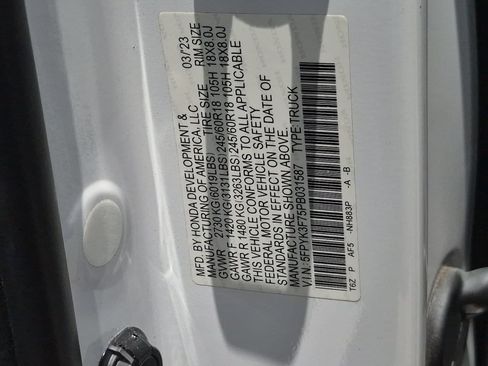 Used 2023 Honda Ridgeline RTL-E image 13