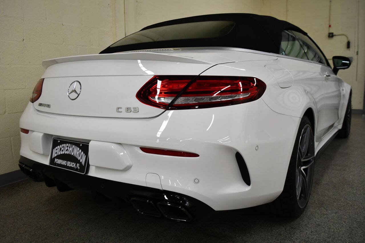 Used 2020 Mercedes-Benz C 63 AMG Cabriolet w/ Parking Assistance Package image 35