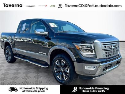 Used 2021 Nissan Titan Platinum Reserve w/ Moonroof Package