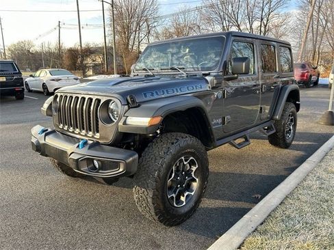 Used 2023 Jeep Wrangler Unlimited Rubicon 4xe w/ Cold Weather Group image 4