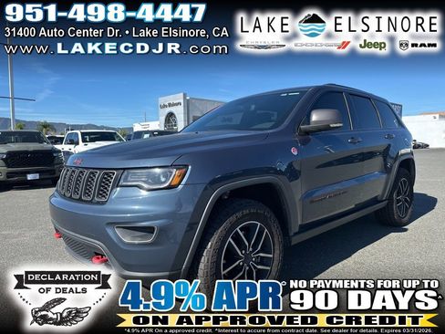 Used 2020 Jeep Grand Cherokee Trailhawk w/ Trailhawk Luxury Group image 1