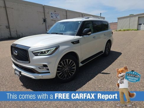 Used 2022 INFINITI QX80 Premium Select w/ All-Season Package AWD/4WD image 2