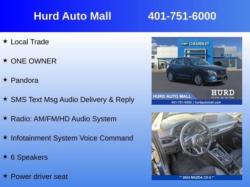 Used 2024 MAZDA CX-5 AWD 2.5 S w/ Preferred Package image 6