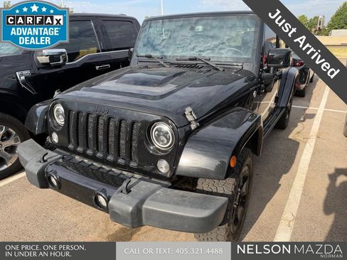 Used 2015 Jeep Wrangler Unlimited Sahara AWD/4WD image 1