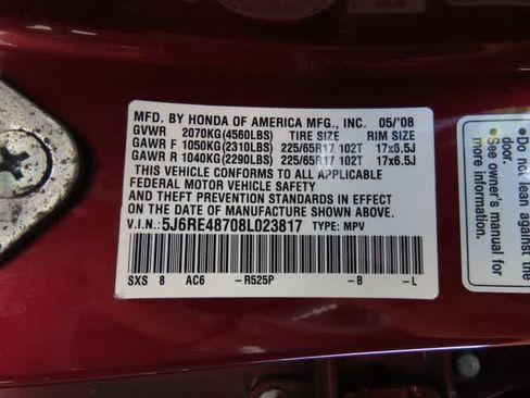 Used 2008 Honda CR-V EX-L image 27