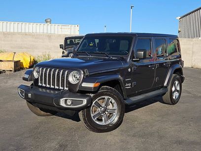 Used 2022 Jeep Wrangler Unlimited Sahara w/ LED Lighting Group