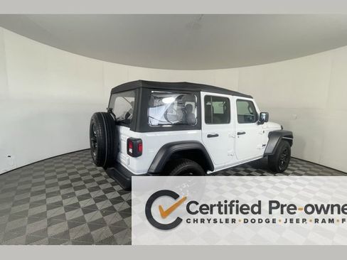 Certified 2025 Jeep Wrangler Unlimited Sport AWD/4WD image 1