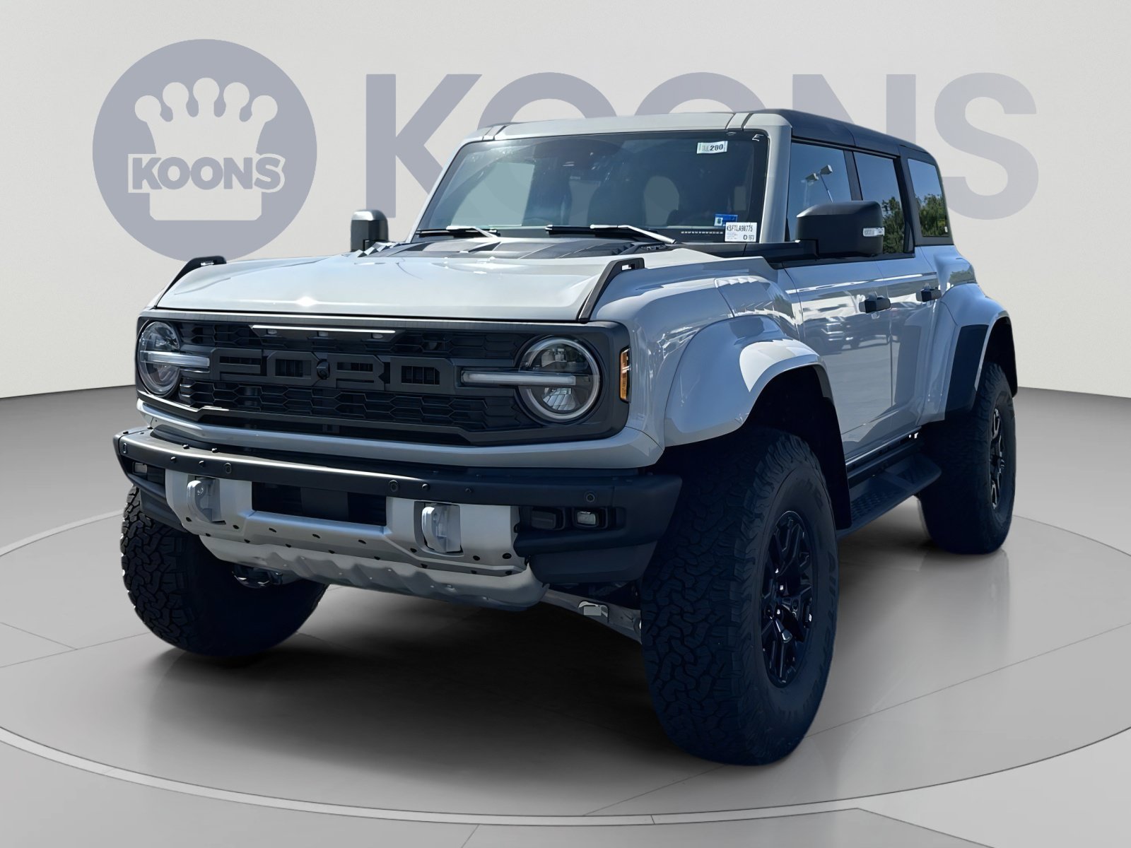New 2026 Ford Bronco Raptor AWD/4WD image 1