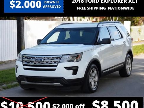 Used 2018 Ford Explorer XLT FWD image 1