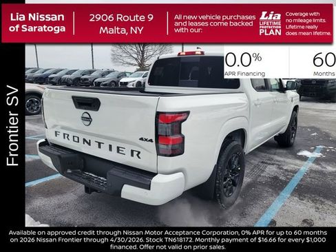 New 2026 Nissan Frontier SV w/ SV Convenience Package image 3