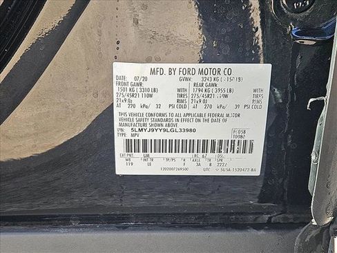 Used 2020 Lincoln Aviator Black Label Grand Touring w/ Class IV Trailer Tow Package image 28