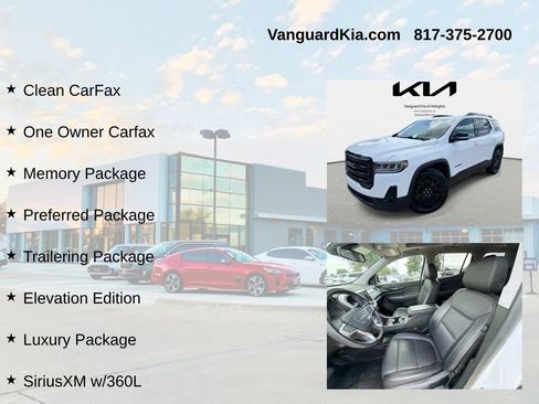 Used 2023 GMC Acadia SLT w/ Elevation Edition FWD image 6