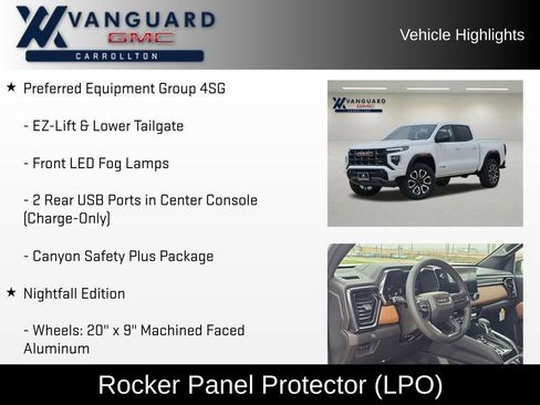 New 2025 GMC Canyon AT4 w/ Nightfall Edition image 19