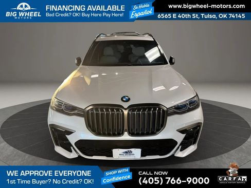 Used 2021 BMW X7 M50i w/ Dynamic Handling Package AWD/4WD image 8