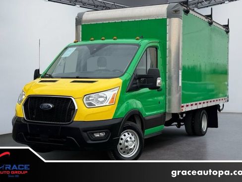 Used 2021 Ford Transit 350 DRW w/ Interior Upgrade Package RWD image 1
