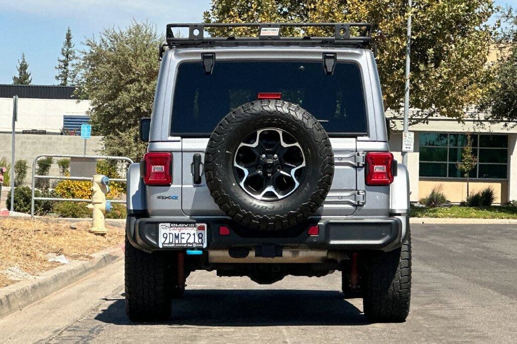 Used 2021 Jeep Wrangler Unlimited Rubicon 4xe w/ Cold Weather Group AWD/4WD image 5